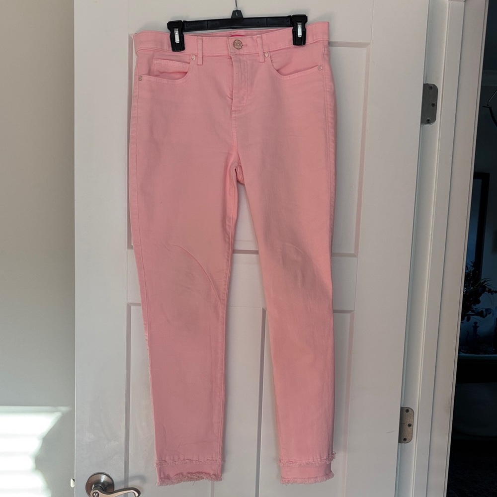 Lilly Pulitzer Light Pink Ankle Jeans